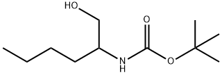 N-BOC-DL-2-氨基-1-己醇, 137258-12-9, 结构式