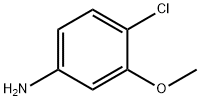 3-甲氧基-4-氯苯胺, 13726-14-2, 结构式