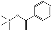 1-苯基-1-三甲基硅氧乙烯, 13735-81-4, 结构式