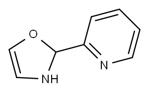 Pyridine, 2-(2,3-dihydro-2-oxazolyl)- (9CI) Structure