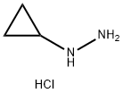 1-cyclopropylhydrazine dihydrochloride Structure