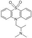 盐酸二氧丙嗪 结构式