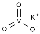 偏钒酸钾, 13769-43-2, 结构式