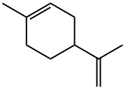 (±)-リモネン 化学構造式