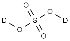 氘代硫酸, 13813-19-9, 结构式