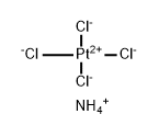 氯亚铂酸铵, 13820-41-2, 结构式