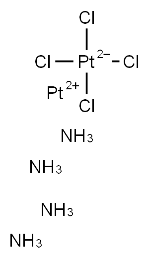 四氨基铂合四氯化铂, 13820-46-7, 结构式