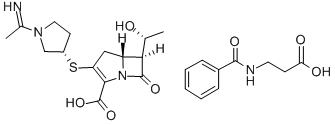 注射用パニペネム・ベタミプロン 化学構造式