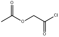 Acetoxyacetyl chloride Struktur