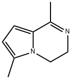1,6-二甲基-3,4-二氢吡咯并[1,2-A]吡嗪, 138350-44-4, 结构式