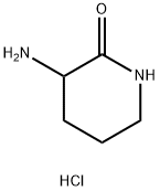 3-AMINO-2-PIPERIDINONE HYDROCHLORIDE Structure