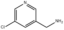 3-(氨甲基)-5-氯吡啶 结构式