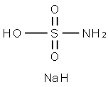 Sulfamic acid monosodium salt Struktur