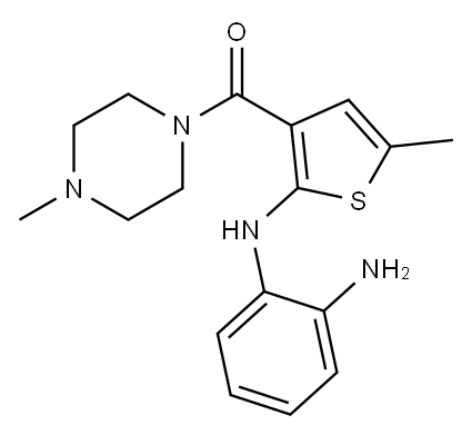 1-[[2-[(2-AMinophenyl)aMino]-5-Methyl-3-thienyl]carbonyl]-4-Methyl-piperazine