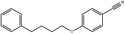 4-(4-フェニルブトキシ)ベンゾニトリル 化学構造式