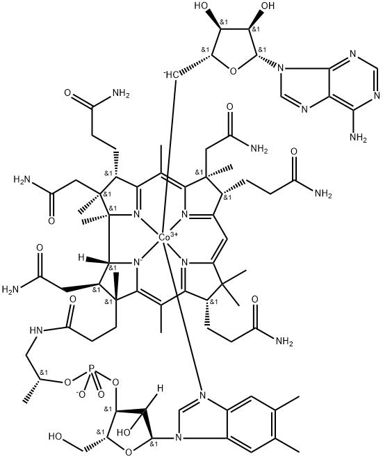 腺苷钴胺 结构式