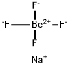 Sodium fluoroberyllate Structure