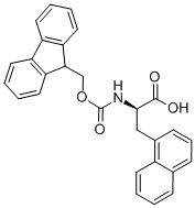 FMOC-Β-(1-ナフチル)-D-アラニン 化学構造式