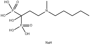 伊班膦酸钠, 138844-81-2, 结构式