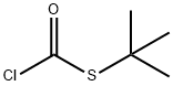 S-叔丁基硫代氯甲酸酯 结构式