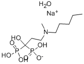 伊班膦酸钠一水合物, 138926-19-9, 结构式
