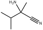 2-氨基-2,3-二甲基丁腈, 13893-53-3, 结构式