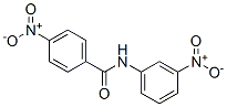4-ニトロ-N-(3-ニトロフェニル)ベンズアミド 化学構造式