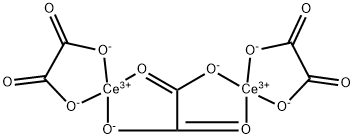 シュウ酸セリウム 化学構造式