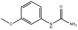 1-(3-メトキシフェニル)尿素 化学構造式