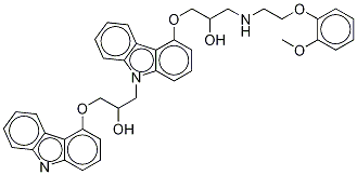 卡维地洛杂质D, 1391052-16-6, 结构式