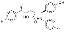 依折麦布氮杂环丁酮开环杂质, 1391053-63-6, 结构式