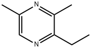 2-乙基-3,5-二甲基吡嗪, 13925-07-0, 结构式