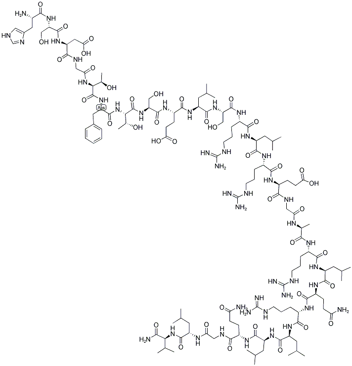 胰泌素, 1393-25-5, 结构式