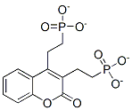 2H-1-Benzopyran-2-one-4-diethylphosphonate Structure