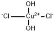 塩化銅（Ⅱ）二水和物 化学構造式