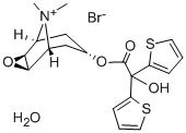 臭化チオトロピウム HYDRATE 化学構造式