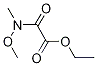 Ethyl 2-(N-Methoxy-N-MethylaMino)-2-oxoacetate Structure