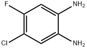 4-氯-5-氟邻苯二胺, 139512-70-2, 结构式