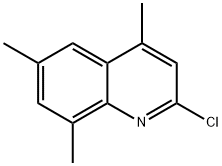2-氯-4,6,8-三甲基喹啉 结构式