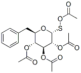 .alpha.-D-Glucopyranoside, phenyl 1-thio-, tetraacetate Structure
