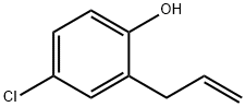 4-クロロ-2-アリルフェノール 化学構造式