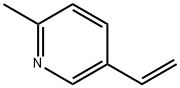 2-甲基-5-乙烯基吡啶, 140-76-1, 结构式