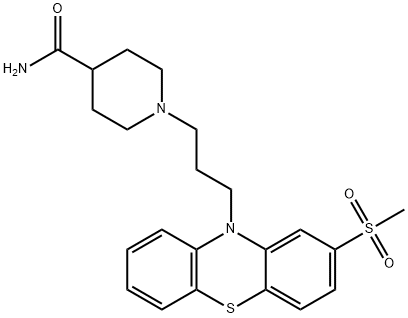 美托哌丙嗪, 14008-44-7, 结构式