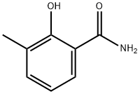 3-メチルサリチルアミド 化学構造式