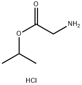 甘氨酸异丙酯盐酸盐, 14019-62-6, 结构式