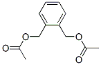 1,2-ベンゼンジメタノールジアセタート 化学構造式
