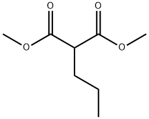 Dimethyl propylmalonate Struktur