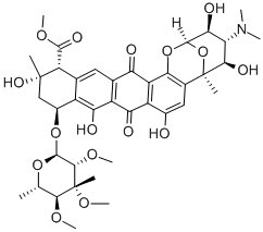 诺拉霉素, 1404-15-5, 结构式