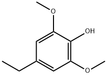 Phenol, 4-ethyl-2,6-dimethoxy- Struktur