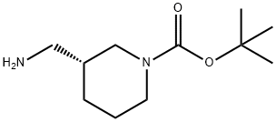 (R)-N-Boc-3-aminomethylpiperidine Structure